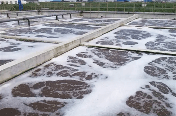 （圖：生活污水泡沫處理廠(chǎng)）