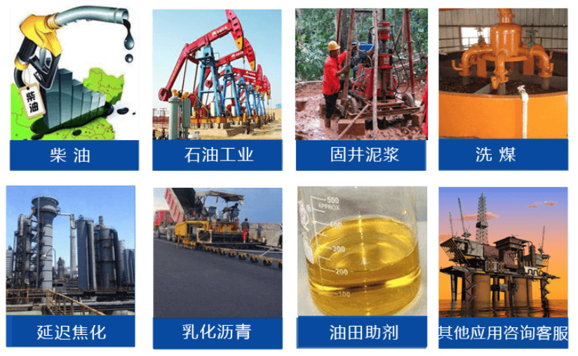 (圖:南輝選礦消泡劑運(yùn)用領(lǐng)域)