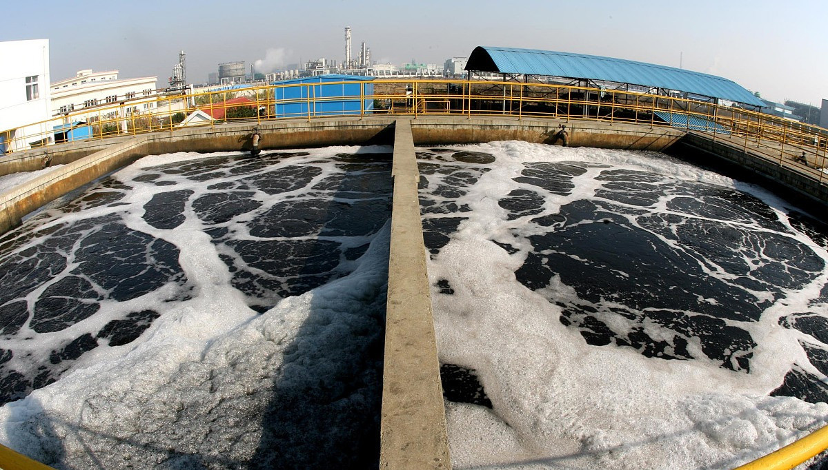 (圖:生活污水消泡劑應(yīng)用)