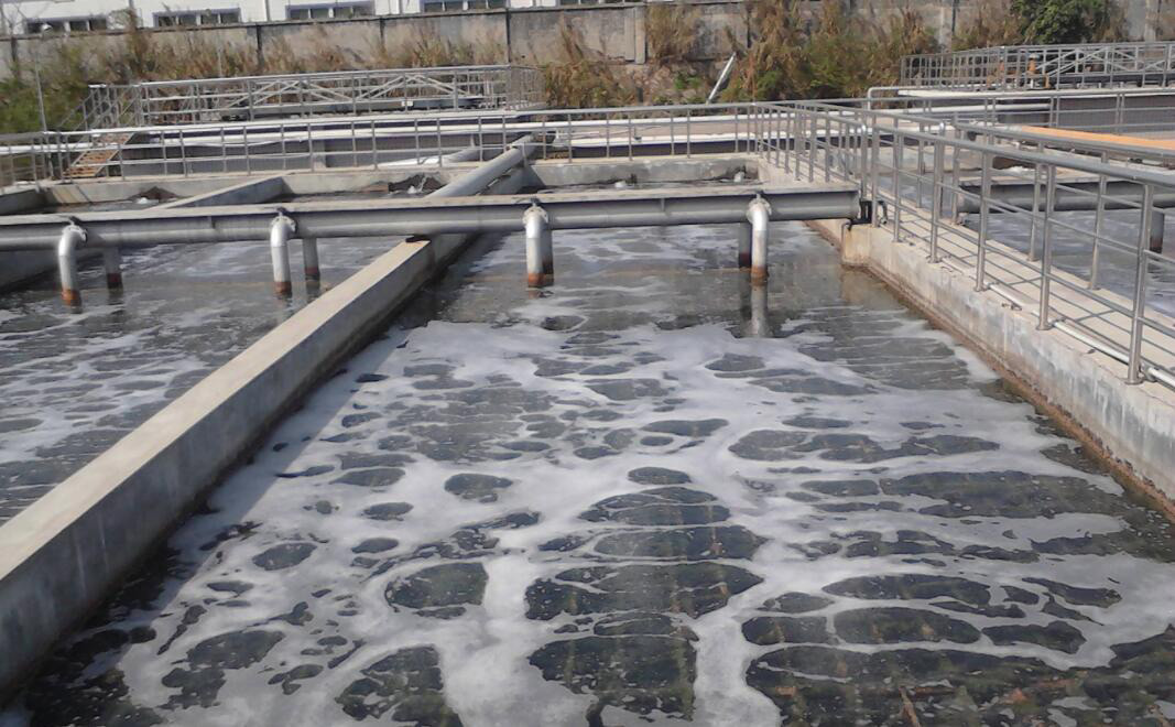 （圖：南輝大型洗衣廠洗滌廢水處理工藝）